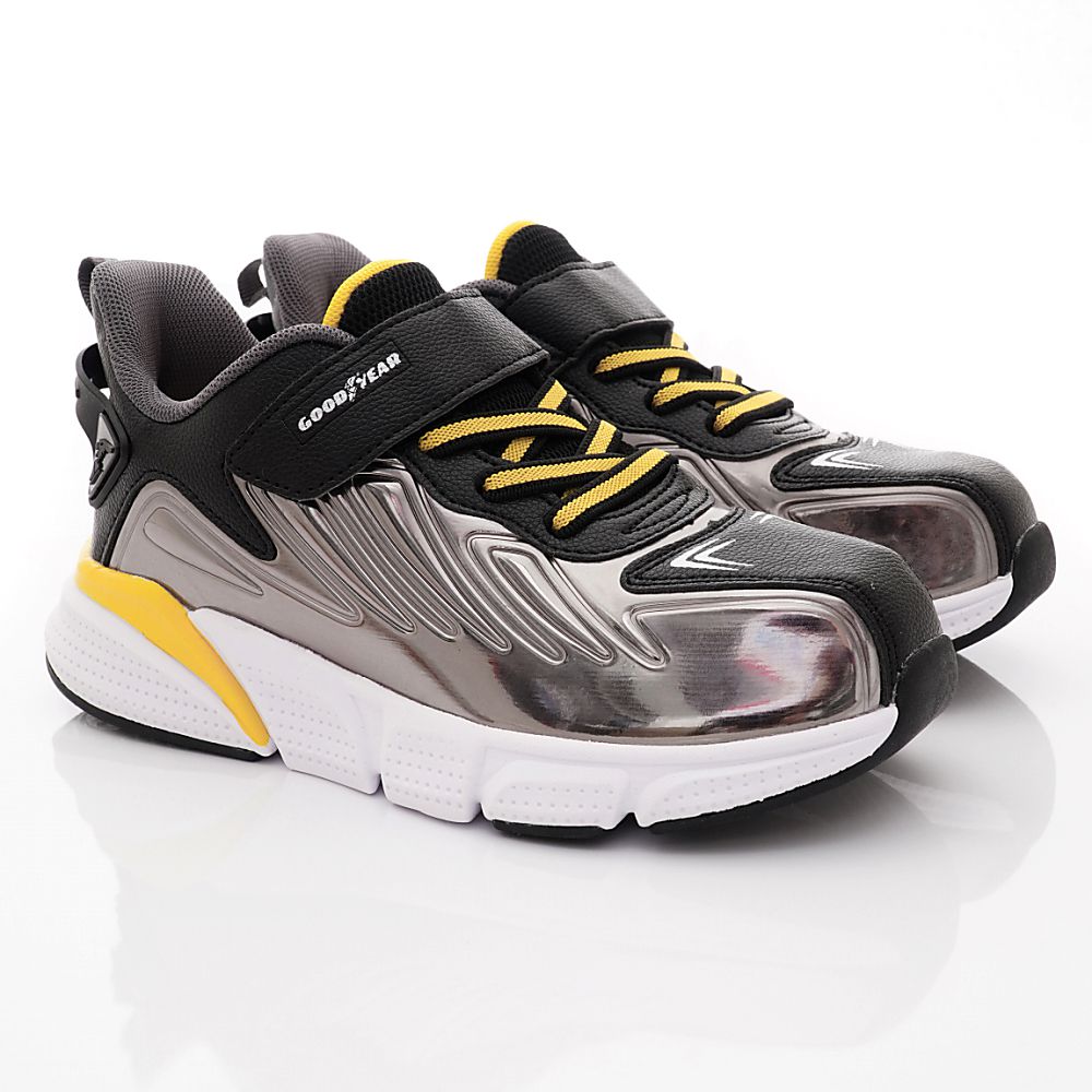 GOODYEAR - 固特異緩震慢跑童鞋(中大童段)-運動鞋-銀