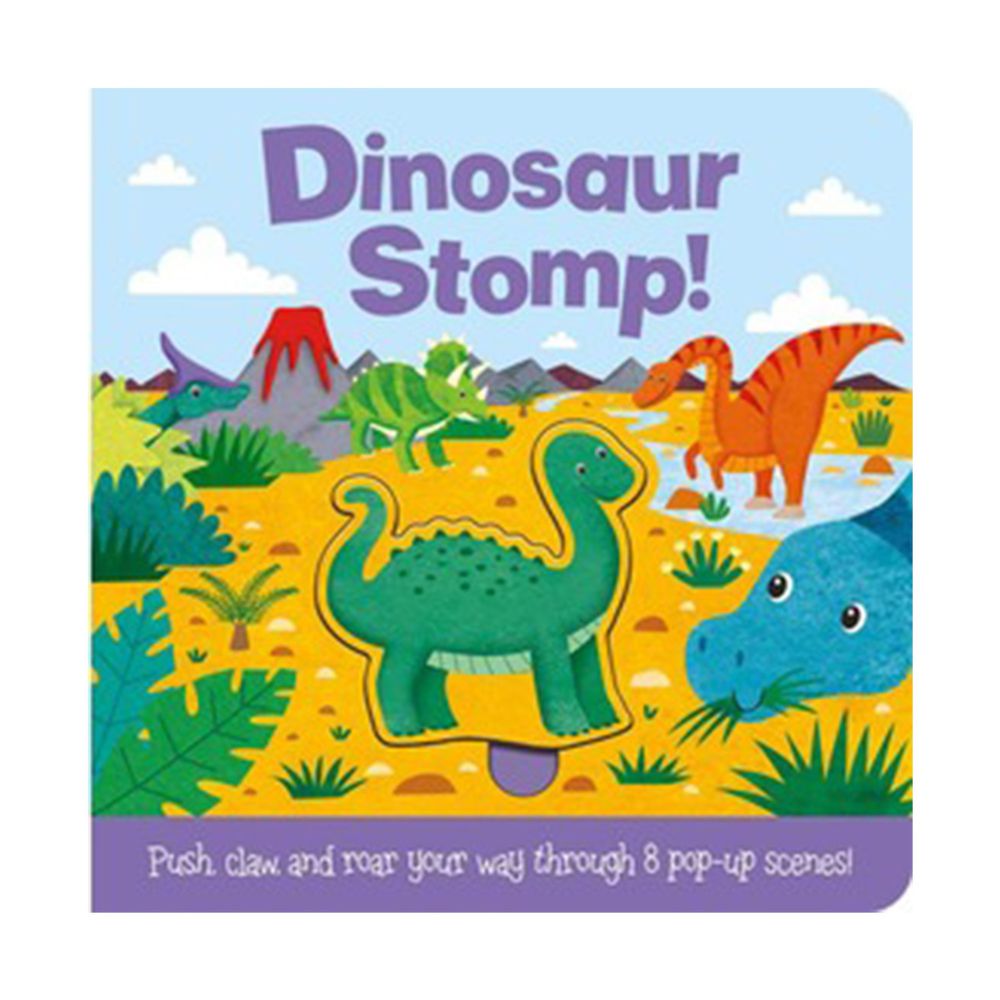 Push and Play: Dinosaur Stomp! 迷失侏羅紀（遊戲書）