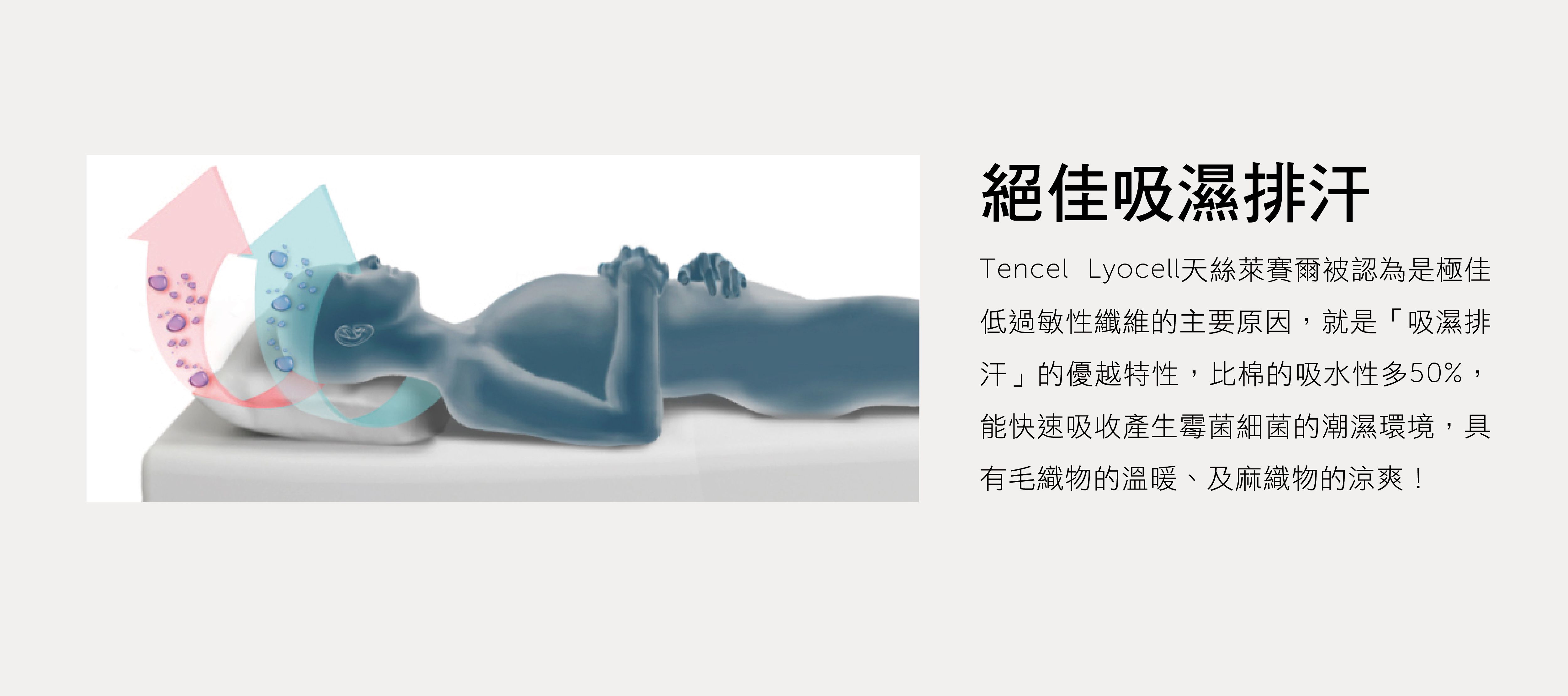 寢之堡 - ICE 五面防水床包式保潔墊 + ICE 調溫天絲全包式枕頭套 2入-雙人 組合包 一組-152*190*45cm(5*6.2尺)