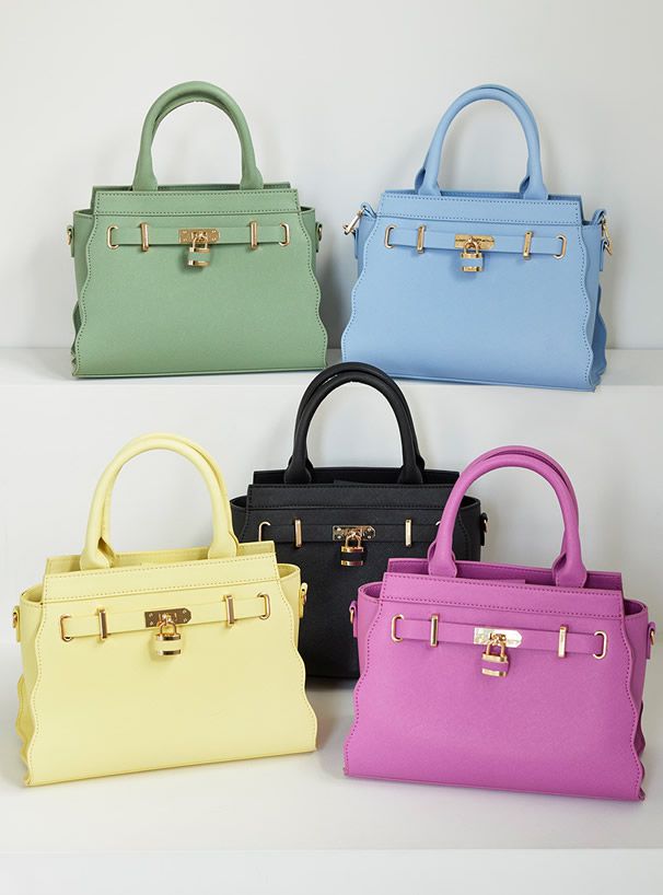 日本 GRL - 2WAY波浪時尚皮質手提包/側背包-天使白