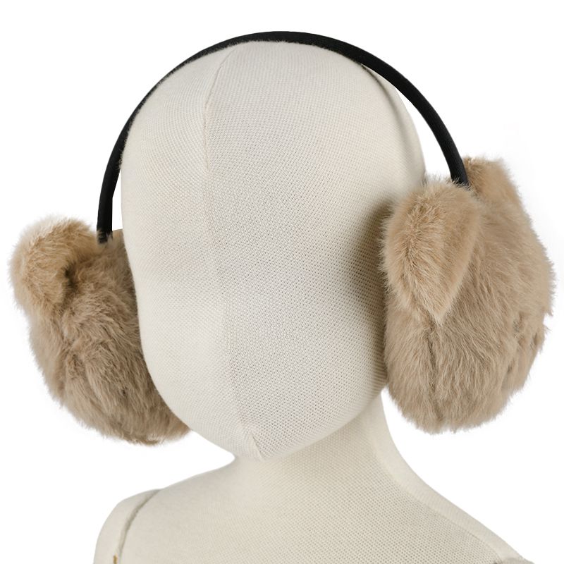 akachan honpo - 保暖耳罩-動物-咖啡色 (100cm)