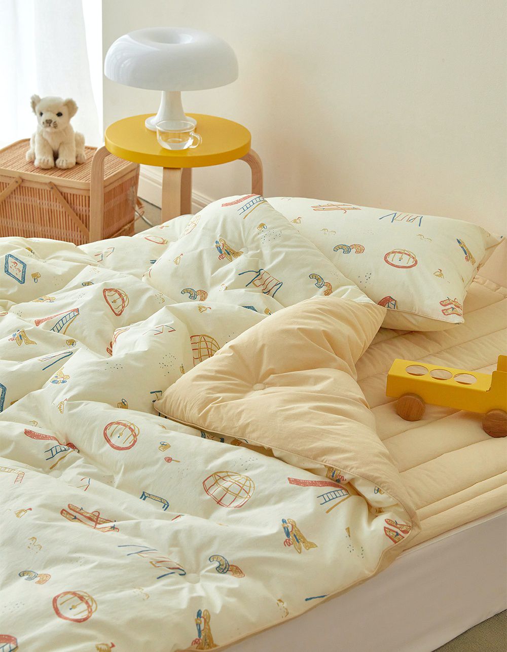 韓國 Maatila - (兒童款)可水洗高密度純棉棉被-兒童公園