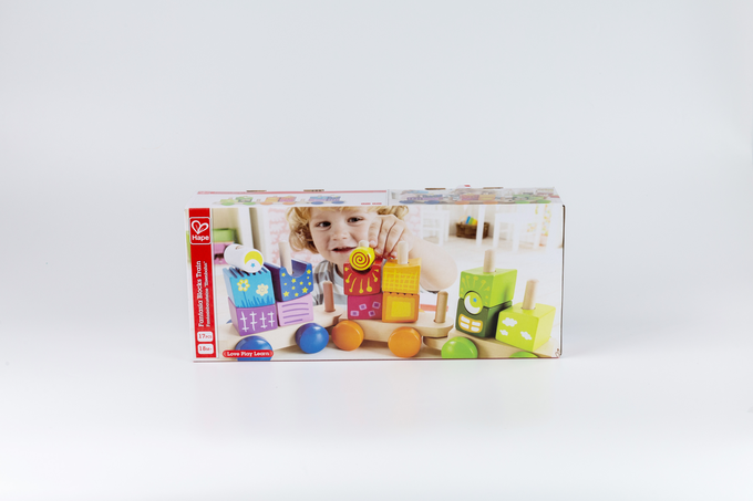 德國 Hape - 奇幻小火車積木