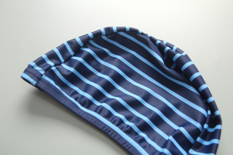 男寶防曬長袖泳裝套裝(附帽子)-鯊魚狩獵-藍色