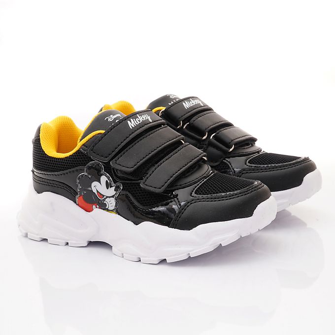 DISNEY童鞋 米奇三絆帶休閒運動鞋-123034黑(中小童段)-運動鞋-黑