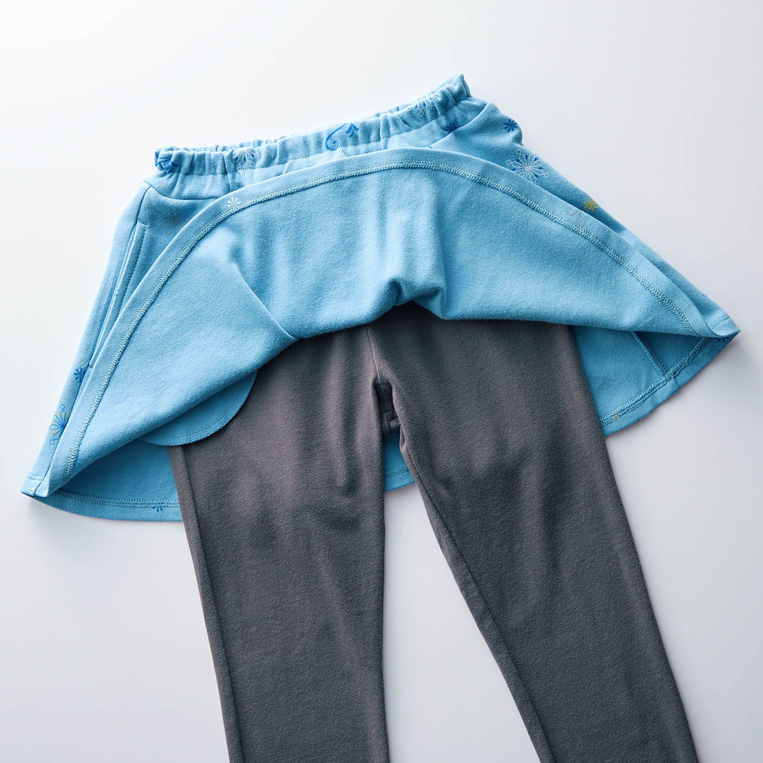 日本千趣會 - 聯名款 公主印花內搭褲裙-樂佩桃粉