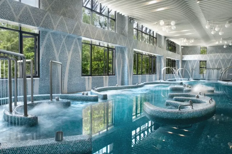 房內就有大湯池【礁溪中天溫泉渡假飯店】