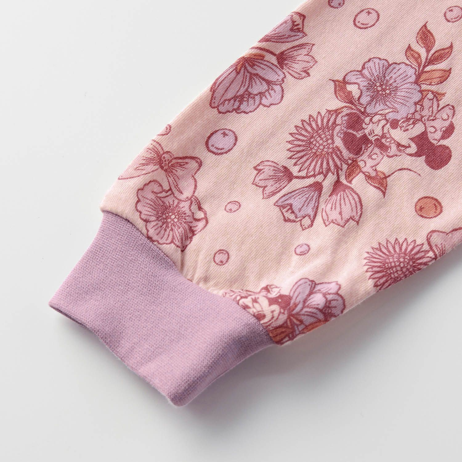 日本千趣會 - 迪士尼滿版印花長袖家居服/睡衣-小熊維尼-黃