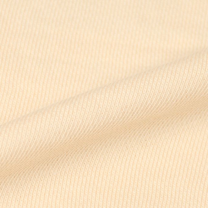 akachan honpo - 長袖休閒上衣-明線 刺繡-淺卡其色