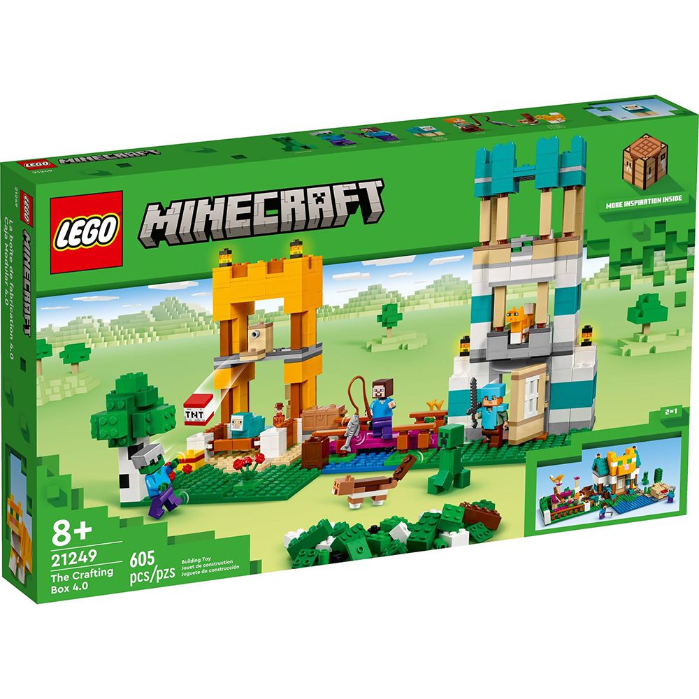 樂高 LEGO - LEGO樂高 LT21249 Minecraft系列 The Crafting Box 4.0
