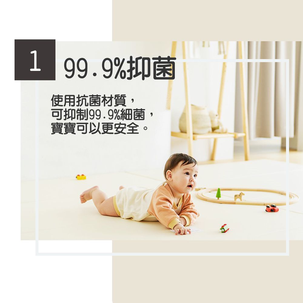 Design Skin - 摺疊軟墊地墊遊戲地墊-質感灰-(200 x 140 x 4 cm)