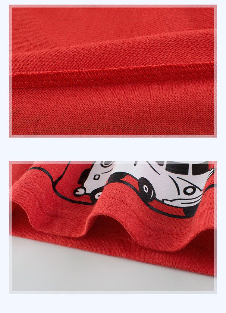 短袖棉T-海邊露營車