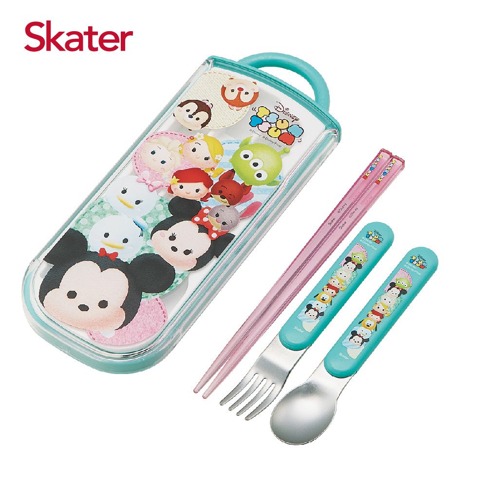 日本 SKATER - 三件式餐具組-TSUM