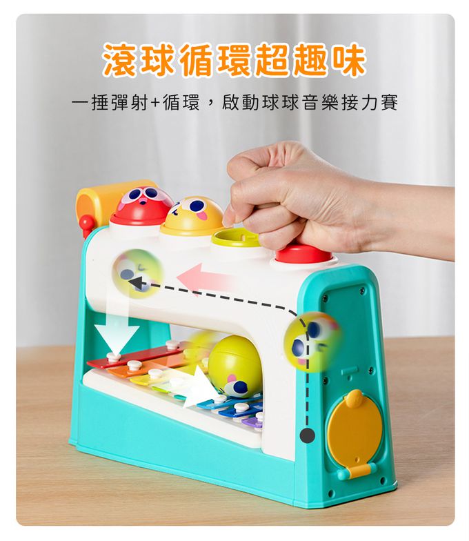 HolaLand匯樂球球手敲琴