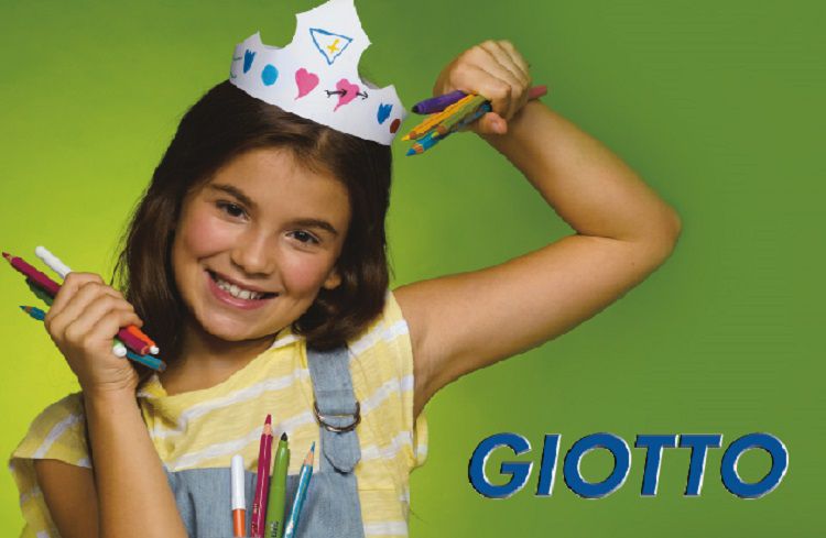 義大利 GIOTTO - 可洗式兒童顏料250ml-8色組-贈筆刷*2