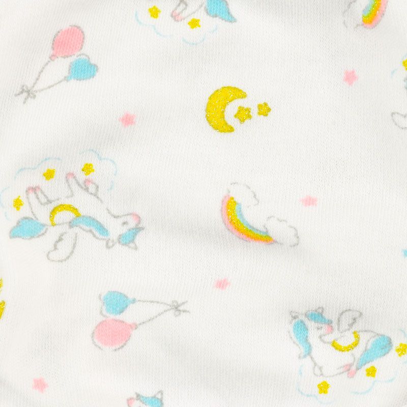 akachan honpo - 內褲2件組-獨角獸-白色