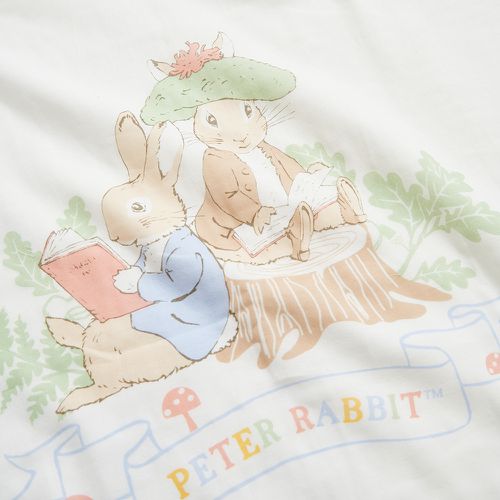悅讀比得兔紗布大浴巾 75×105cm(純棉紗布 手帕 拍嗝巾 澡巾 寶寶蓋被)