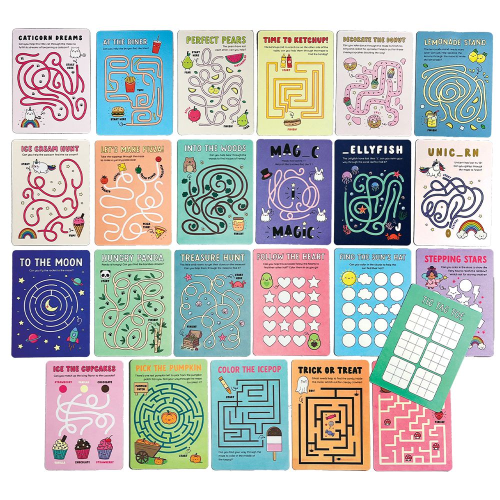 【幼兒益智遊戲】隨行遊戲書 (迷宮大集合)