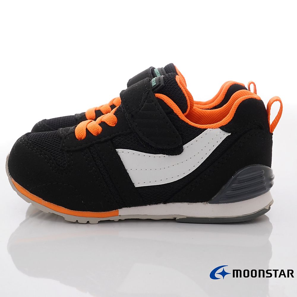 Moonstar日本月星 - 月星HI系列十大機能款(中小童段)-運動鞋-黑