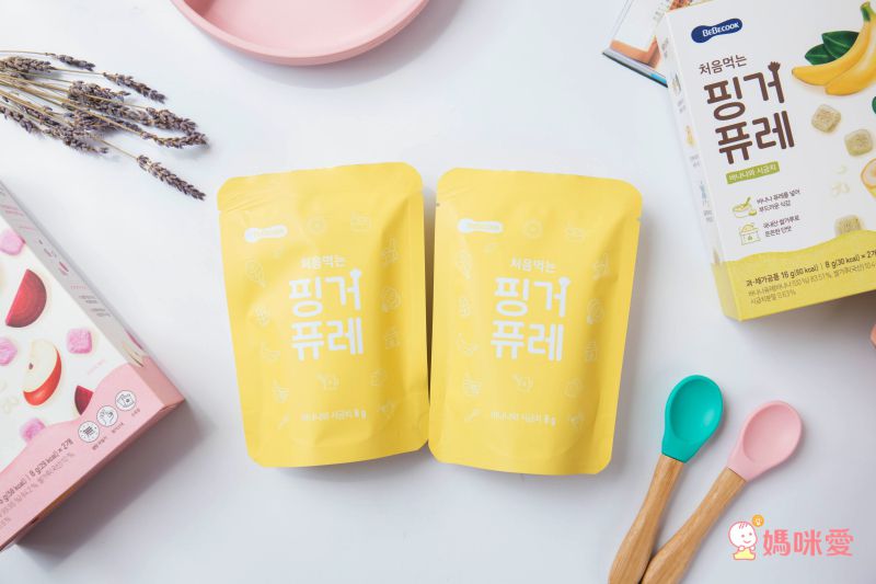 BEBECOOK 寶膳 - 嬰幼兒初食綿綿果泥餅 -蘋果甜菜x2