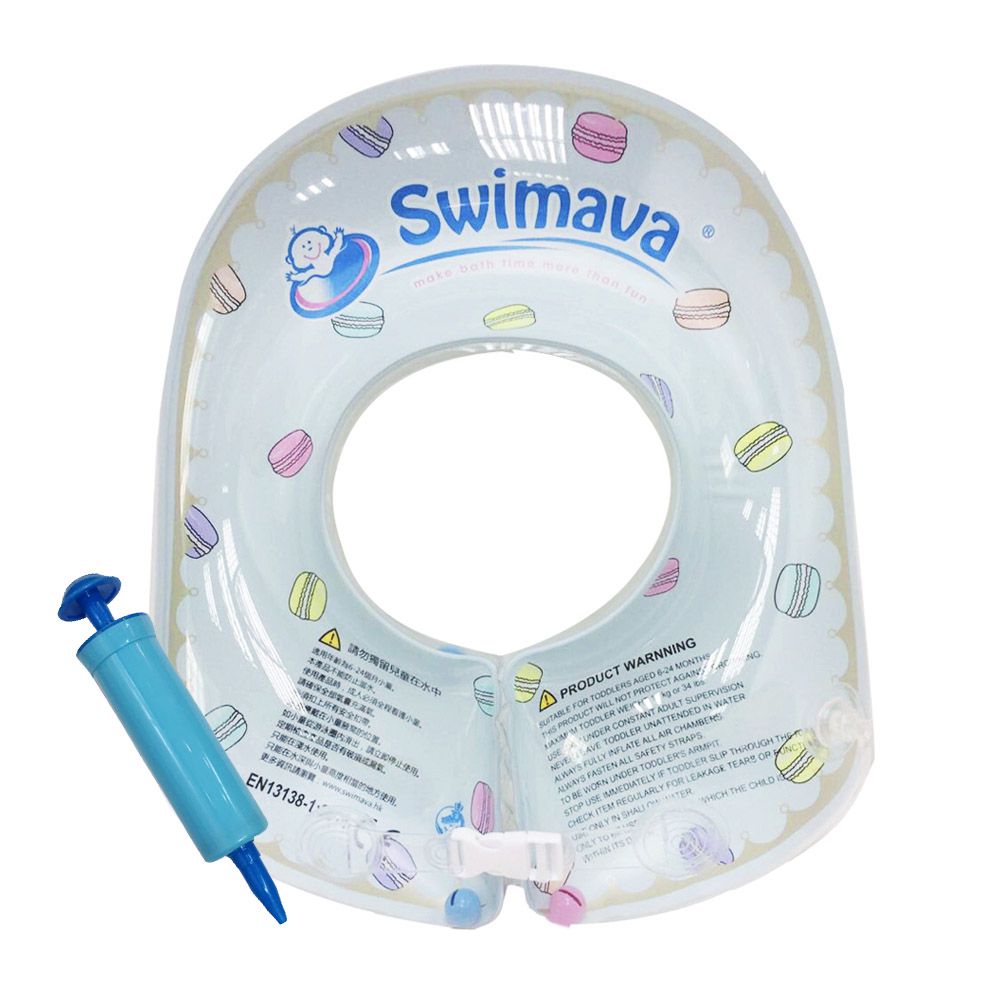 G2初階兒童游泳圈(大號腋下圈)-馬卡龍-2-4歲，18kg以內