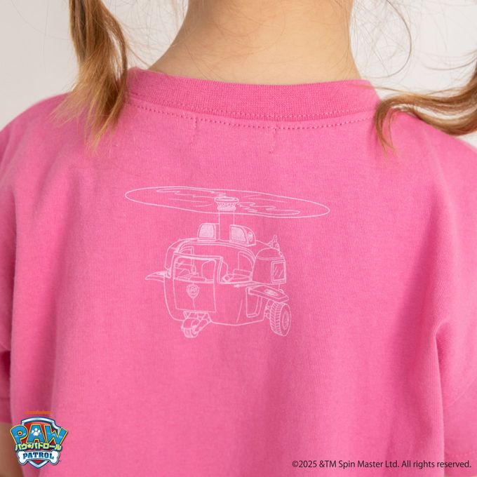 日本 BRANSHES - 限定聯名短袖上衣-卡通人物天天-粉紅