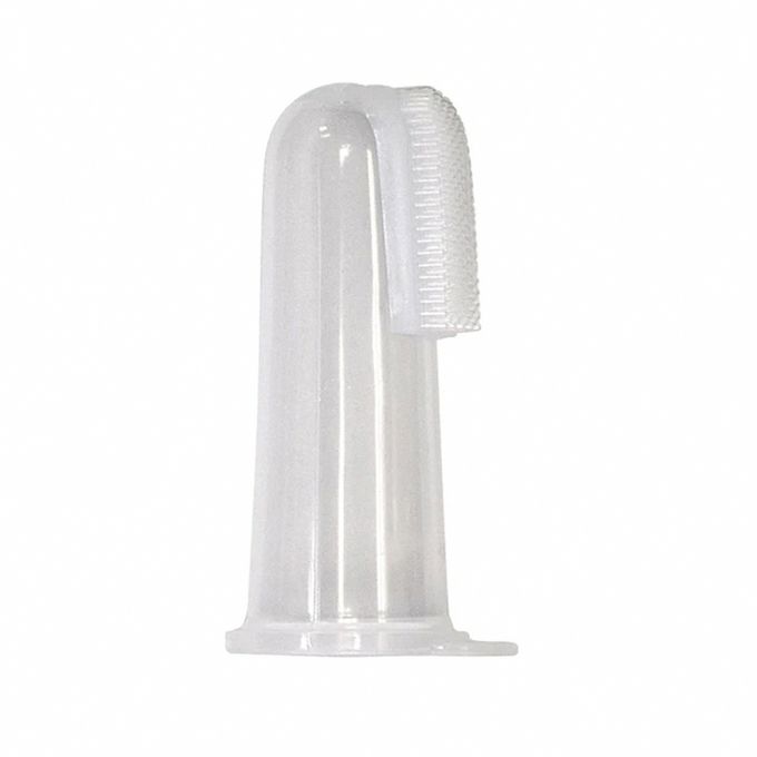 美國 green sprouts - 小綠芽嬰兒輕柔指套型手指矽膠牙刷