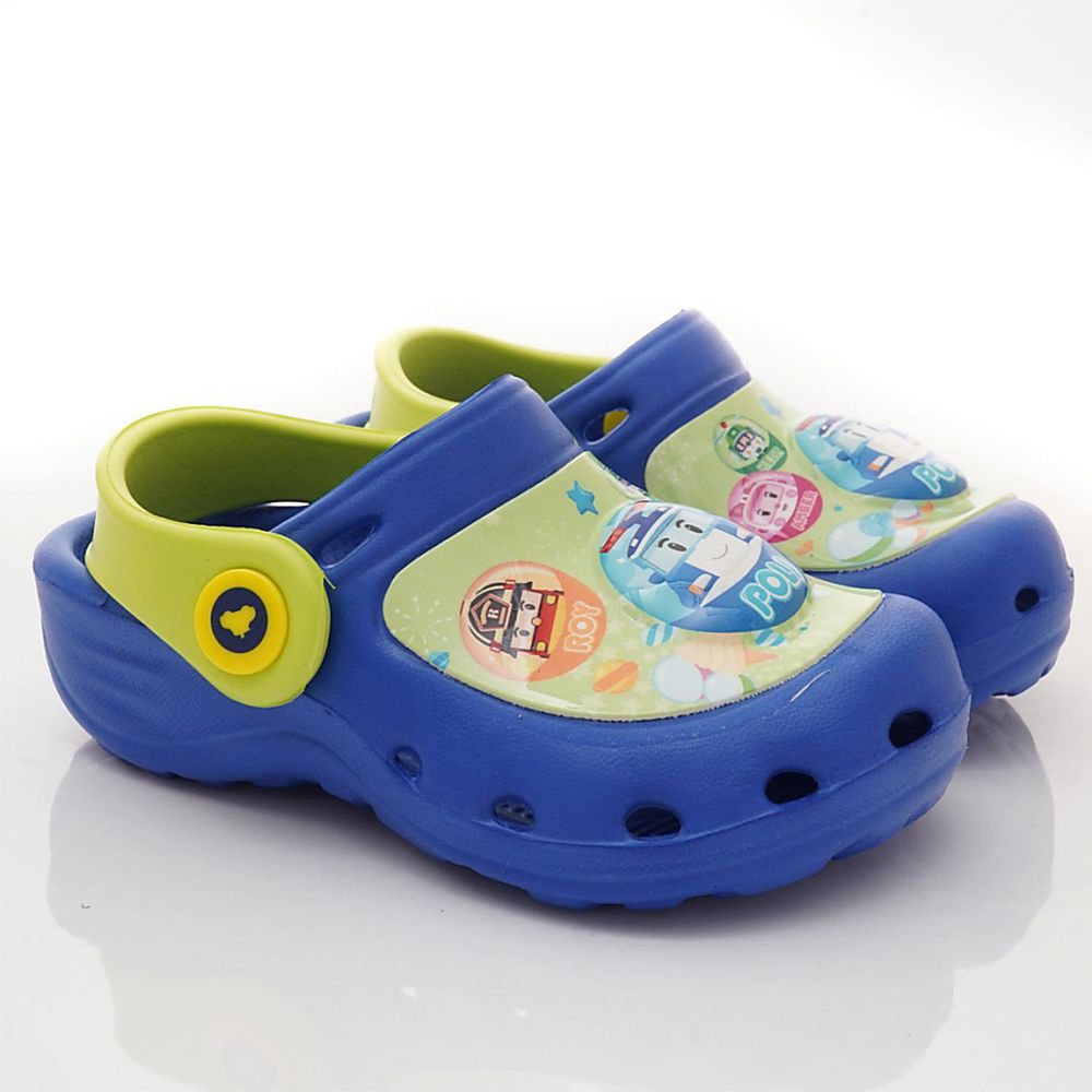 台灣製波力電燈園丁鞋(中小童段)-園丁鞋-藍色