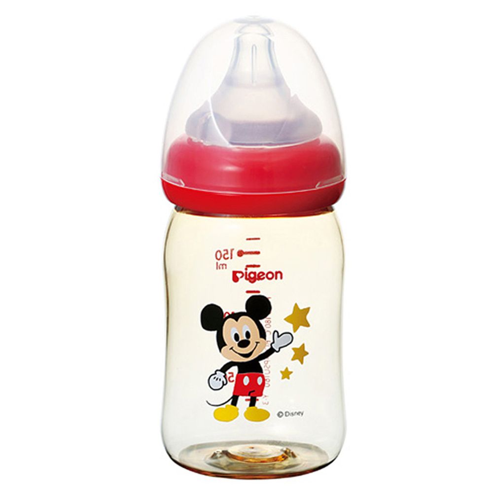 貝親 Pigeon - 迪士尼寬口PPSU奶瓶-米奇-紅色 (160ml)-SS號奶嘴 0M以上