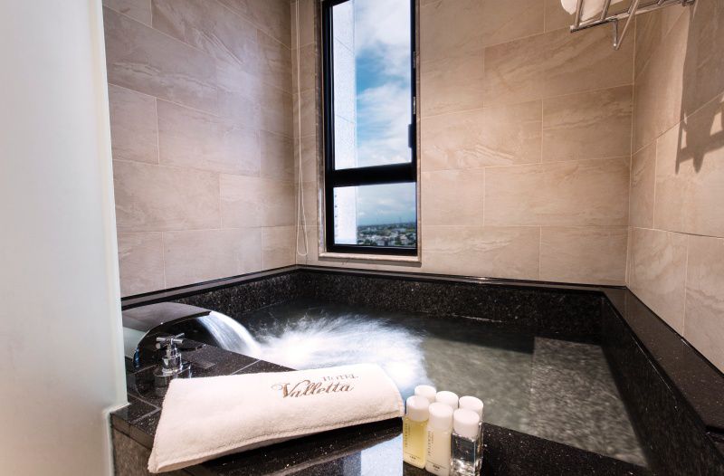 房內就有大湯池【礁溪中天溫泉渡假飯店】