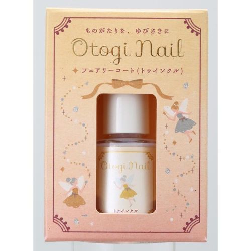 日本 Otogi Nail - 日本製 水洗可卸安全兒童指甲油-妖精之吻-金色時光-小盒裝(6mlx1支)