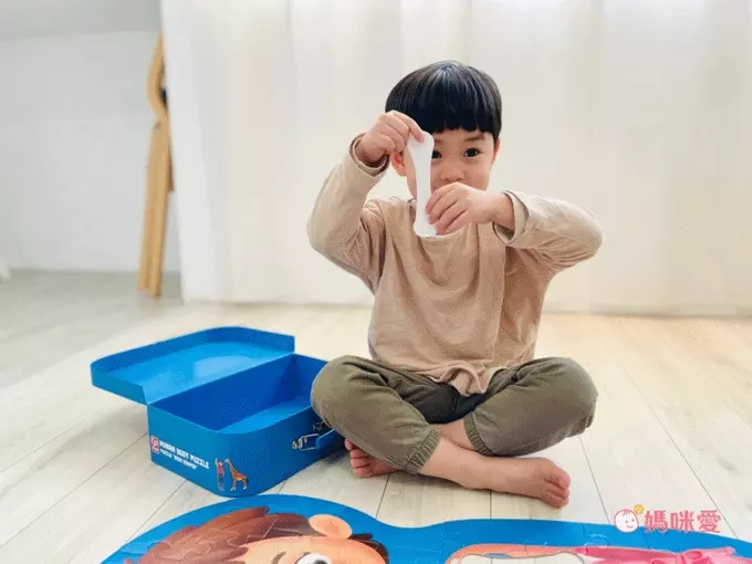 解鎖人體奧秘！小小孩好上手【德國 HAPE】人體拼圖