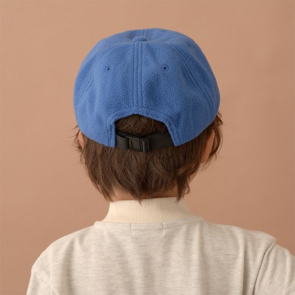 日本 b-ROOM - 英文字絨布遮陽帽/棒球帽-寶石藍 (F)