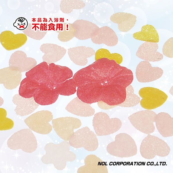 日本 NOL - 花瓣泡泡浴入浴球/泡澡球-莓果香