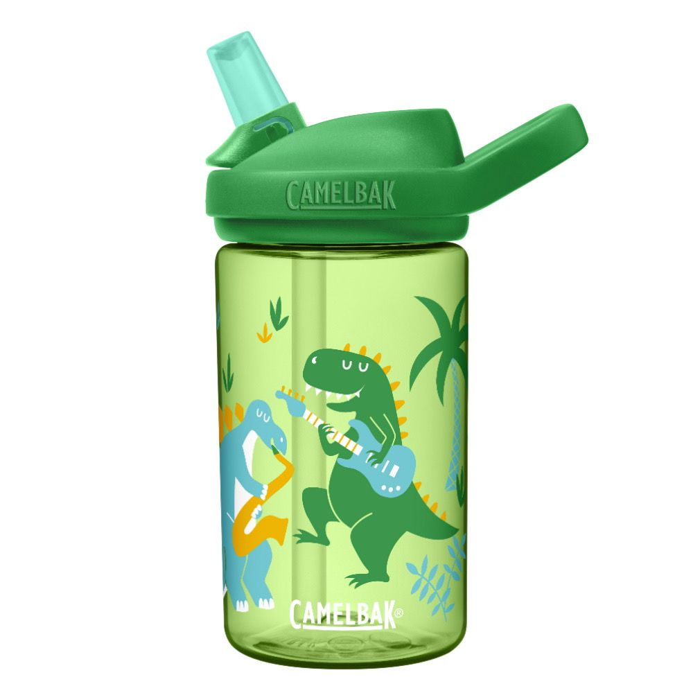 CamelBak - EDDY+ 兒童吸管運動水瓶-恐龍樂團 (400ml)-156g