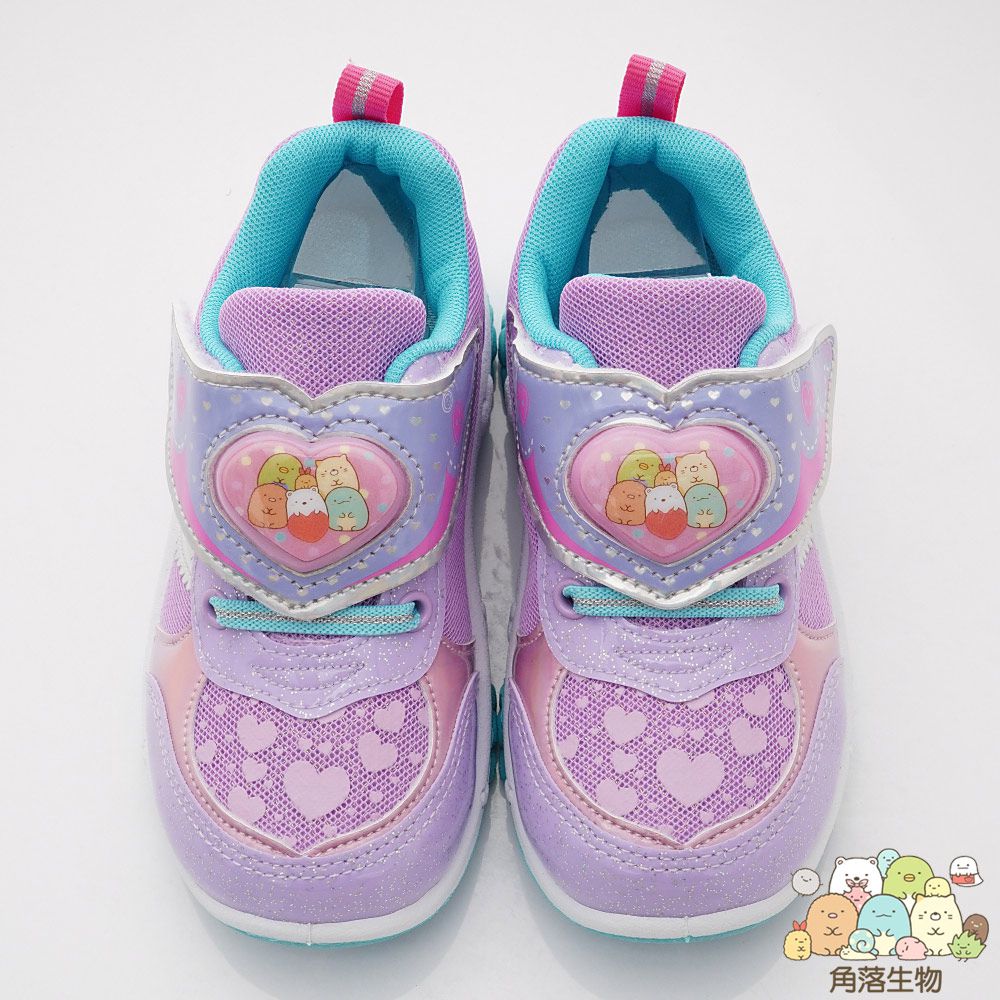 角落生物 - 台灣製角落生物電燈運動鞋(中小童段)-紫