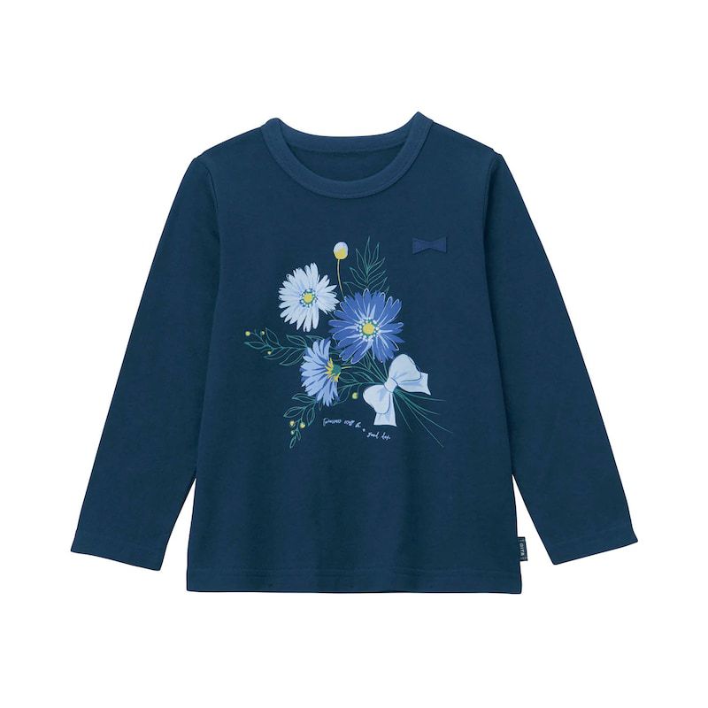 日本千趣會 - GITA 純棉印花長袖上衣-冰淇淋-粉紅