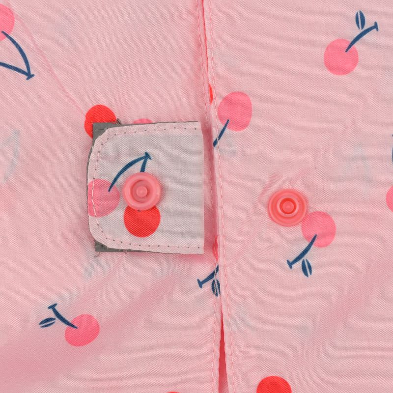 akachan honpo - 強力防潑水雨衣-櫻桃-粉紅色