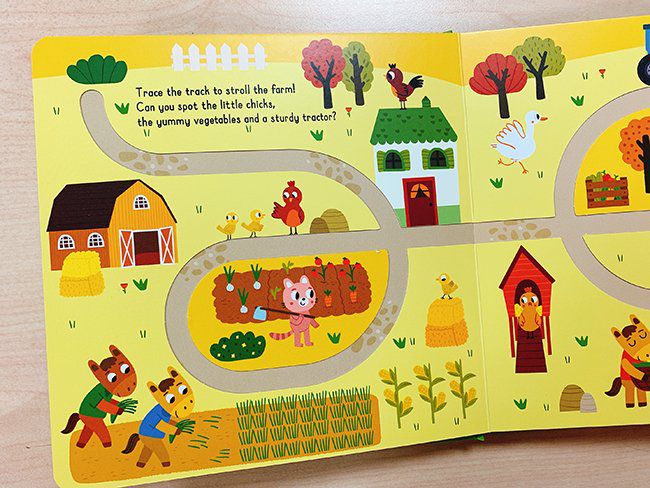 Trace & Slide :At the Farm 手指迷宮系列：農場歷險記