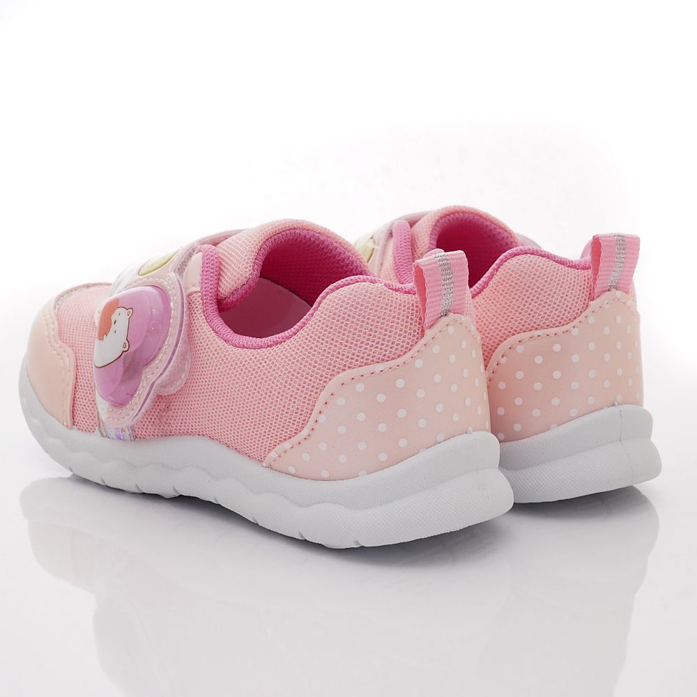 角落生物 - 台灣製電燈運動鞋(中小童段)-運動鞋-粉