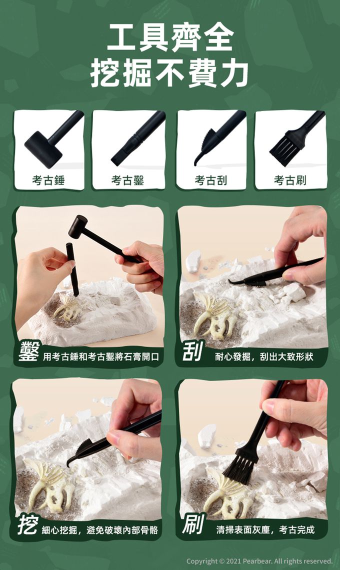 MiDeer - 考古挖掘套組-翼龍