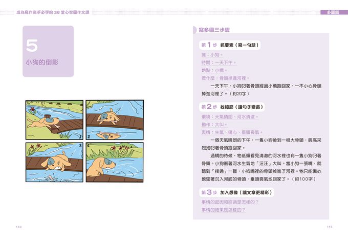 成為寫作高手必學的36堂心智圖作文課【合訂本】