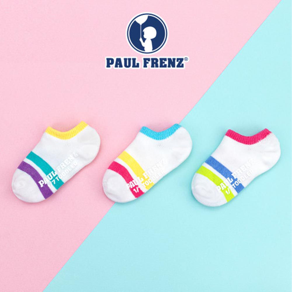 韓國 PAUL FRENZ - (3入組)韓製彈力短襪-ELSA