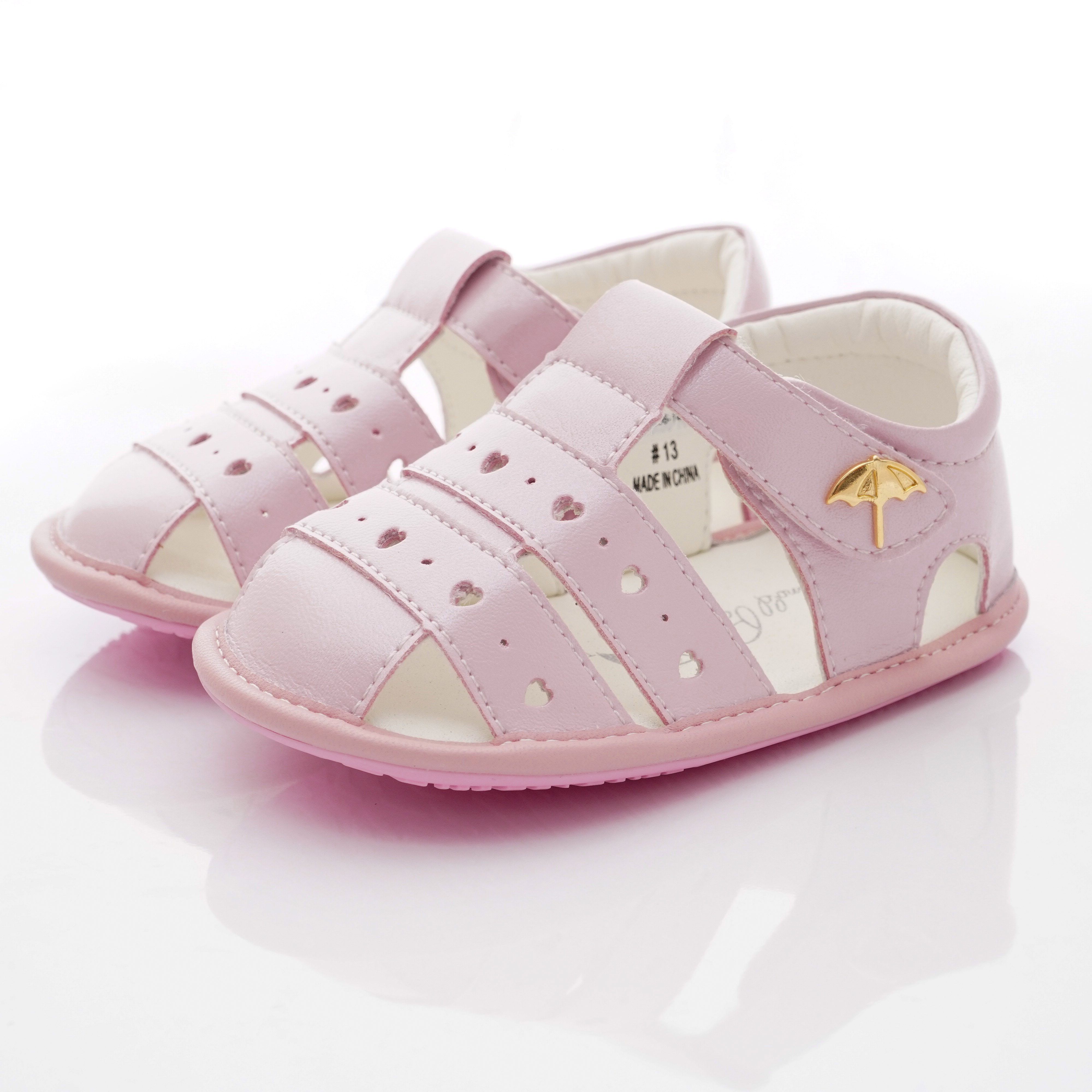 Arnold Palmer 雨傘牌 - 護趾軟軟學步涼鞋款(寶寶段)-粉紅