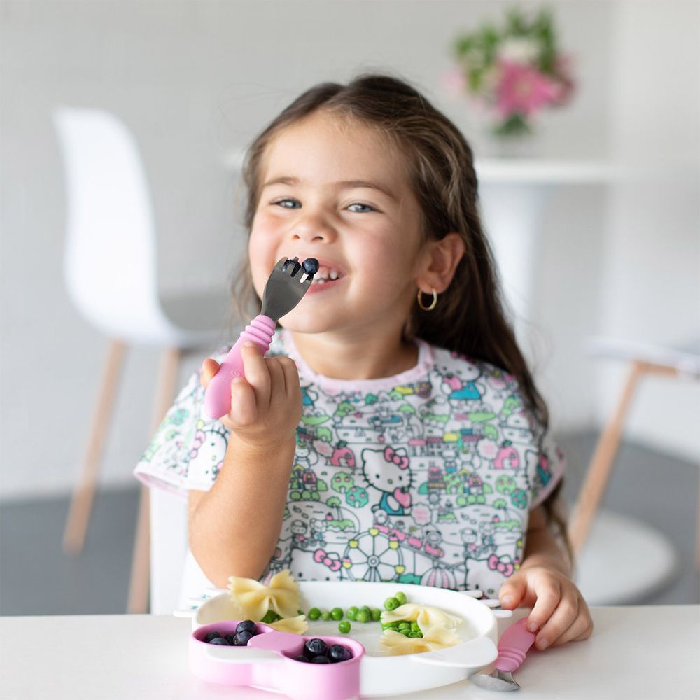 不鏽鋼湯叉組-KITTY