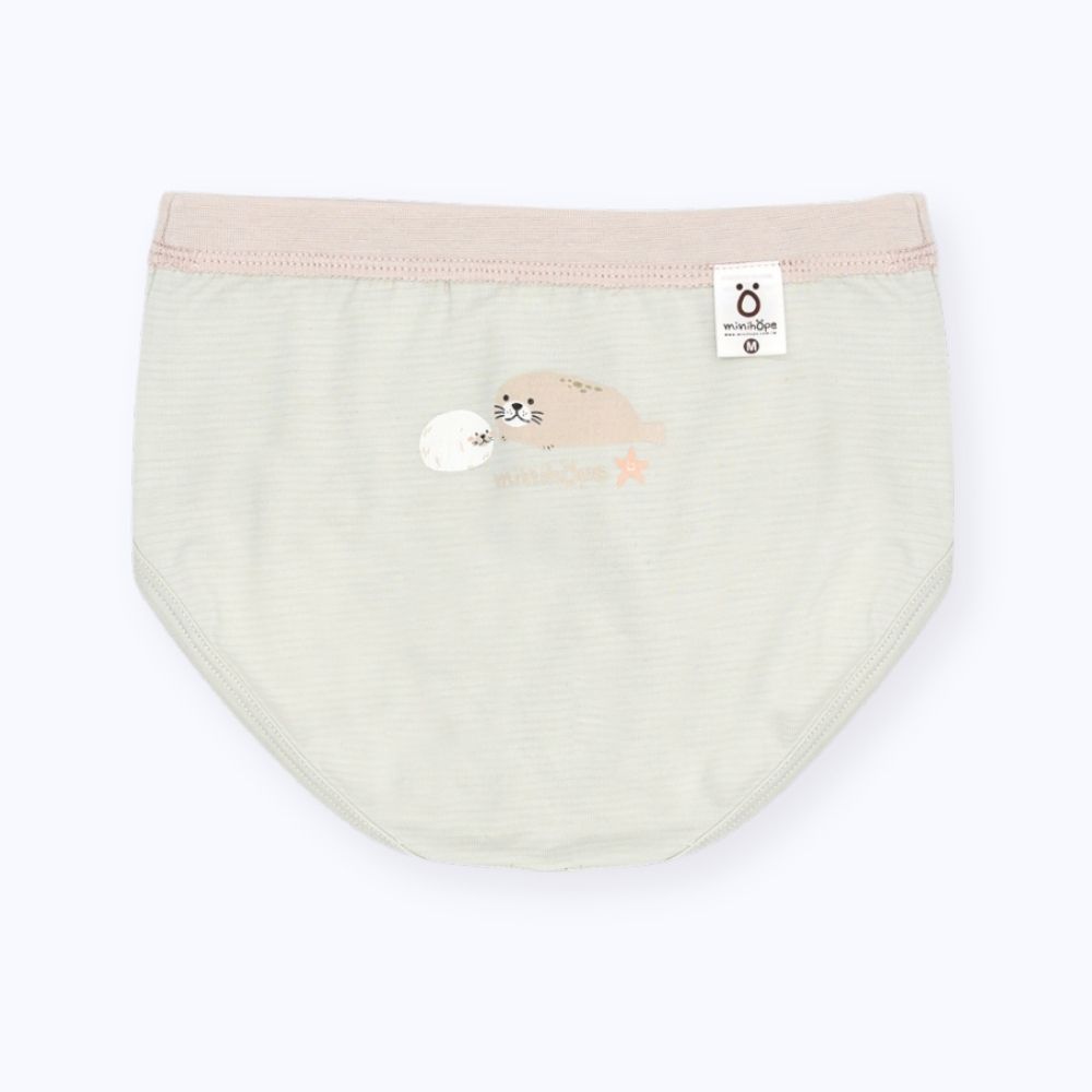 男童三角褲-溫柔對話的海豹