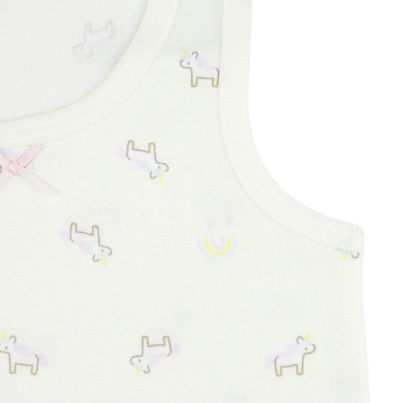 akachan honpo - 速乾坦克背心-獨角獸-紫色