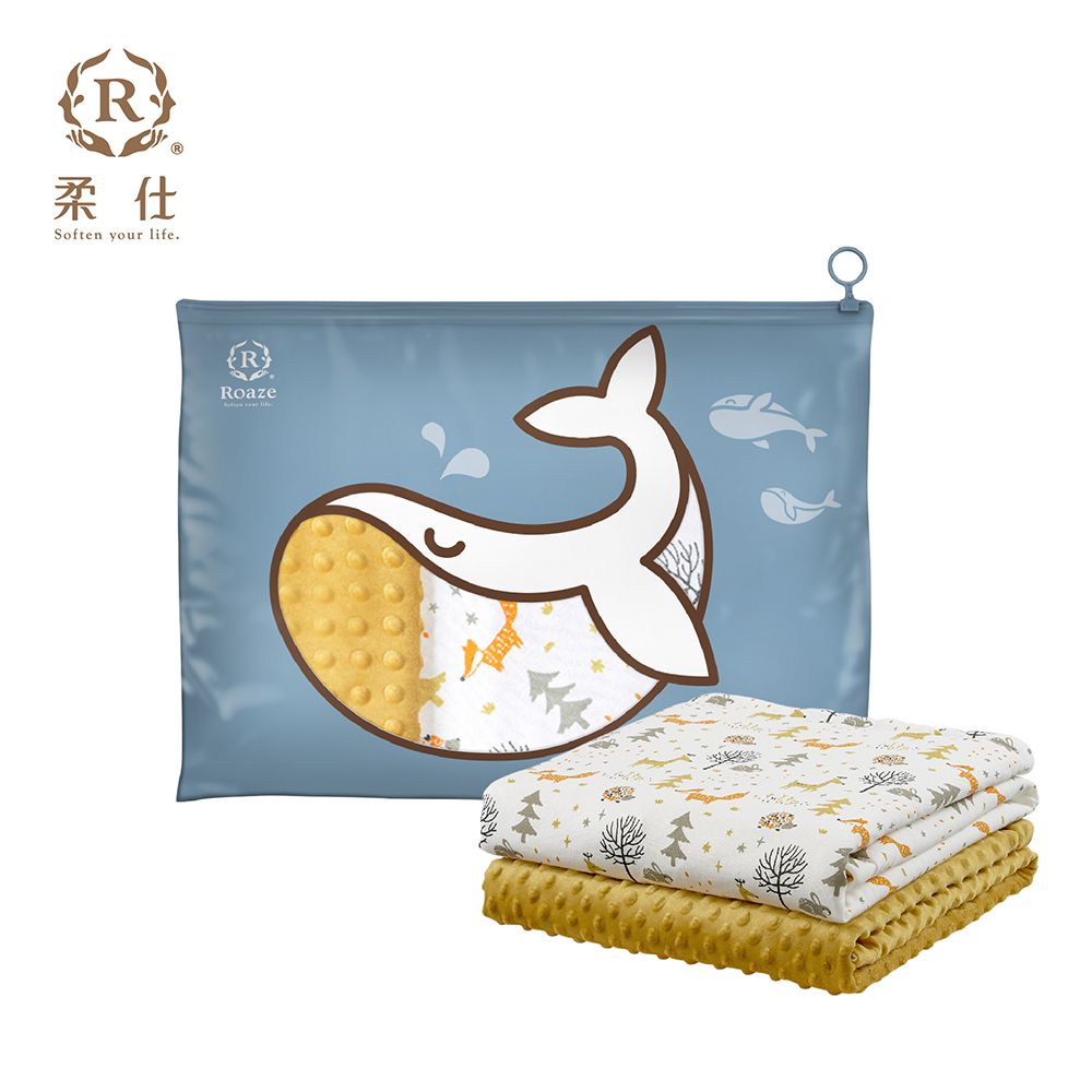 【Roaze】舒眠豆毯 (厚)-叢林奇遇記 袋裝
