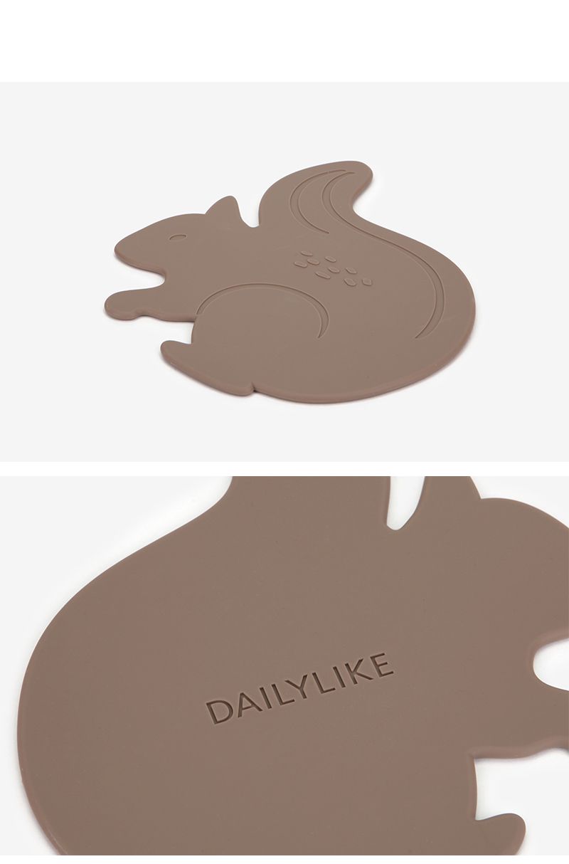 韓國 Daily Like - 矽膠隔熱墊-兔兔 (19.5cm x 19cm)