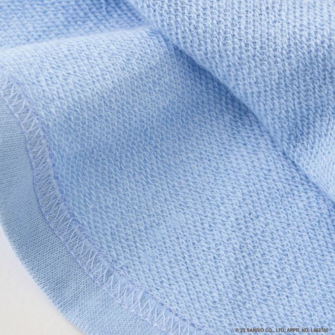 日本 Lycee mine - 連名款 可愛荷葉邊印花長袖上衣-卡通人物三麗鷗-薄荷綠